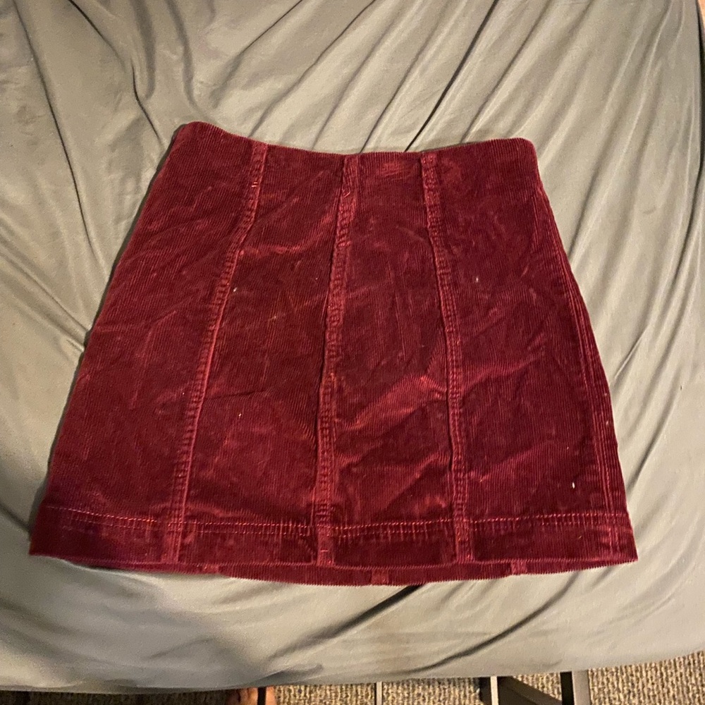 Wild Fable Velvet Skirt